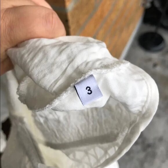 Sandro paris white lace dress size 3 - Picture 7 of 12